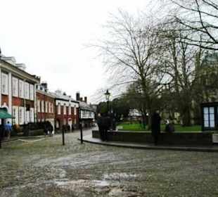 Exeter, w pobliżu katedry