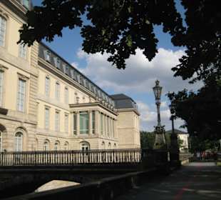 Ns. Landtag / Leineschloss - zur Leine hin