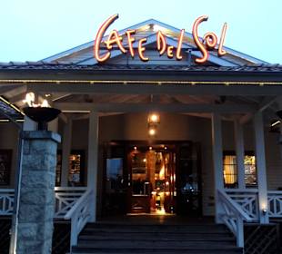 Eingang zum Cafe del Sol