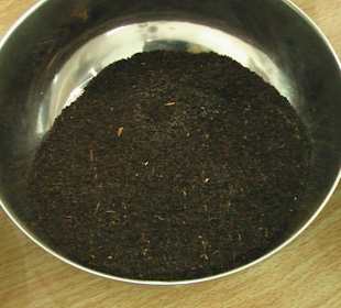 Drei Tee Qualitäten 