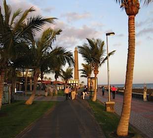 Promenadenweg zum Leuchturm El Faro