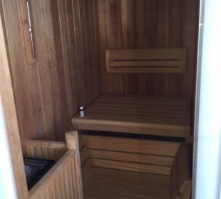 Sauna in Honig Mond Suite