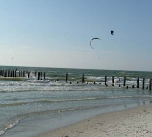 Der weise Sandstrand von Neaples