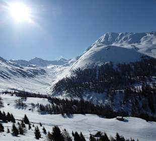 Vom Sessellift auf den Tscheyeck
