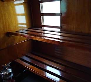 Im Zug wie in den 50ziger Jahren