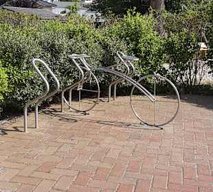 Orgineller Fahrradständer