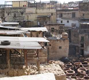 Fes Gerber- und Färberviertel