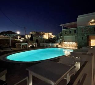 Tinos bei Nacht 