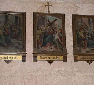 Bilder in der Abteikirche