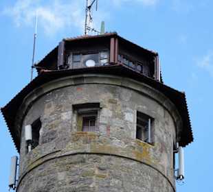 Die Turmspitze der Altenburg