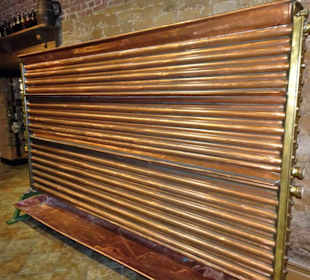 Alter Rieselkühler im Brauereimuseum