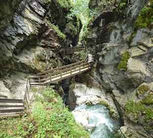Das muß man gesehen haben- die Gilfenklamm.