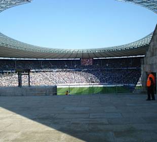 Blick in das Olypiastadion