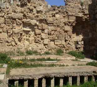 Therme mit Fußbodenheizung