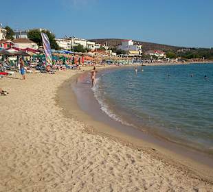 Der Strand in der Stadt in Potos