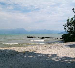 Öffentlicher Strand Punta Gro/Lugana
