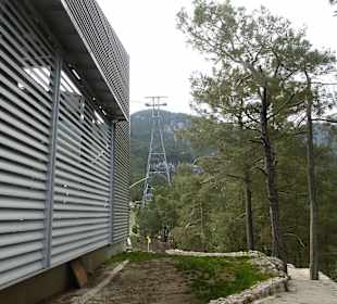 Außerhalb der Talstation