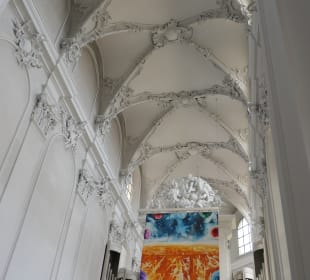 Würzburg: die Augustinerkirche am Dominikanerplatz