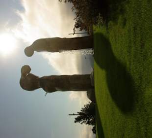 Um das Kunstwerk herum