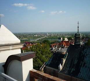 Widok z Bramy Opatowskiej