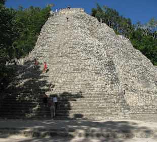 Pyramide in Cobá