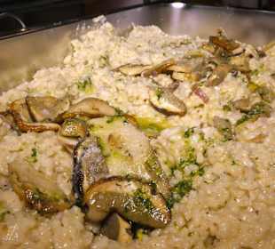 Köstliches italienisches Buffet