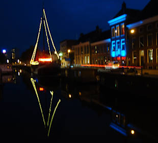 Groningen bei Nacht