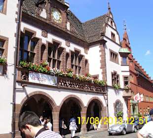 Teilansichten der Altstadt von Freiburg