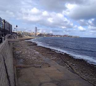 Promenade Richtung Sliema