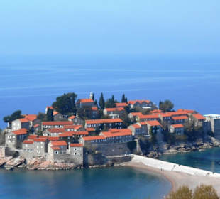 Insel Sveti Stefan