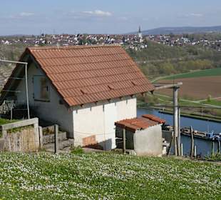 Weingärtner brauch Hütten für die Werkzeuge