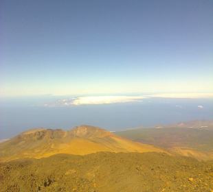 Teide im Hintergrund La Gomera