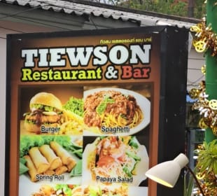 Tiew Son Bar und Restaurant