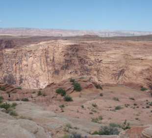 Tolle Felsen oberhalb des Colorado River