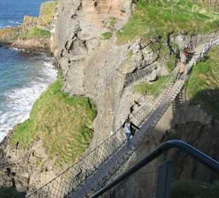 Carrick-a-Rede Rope Bridge in Nordirland