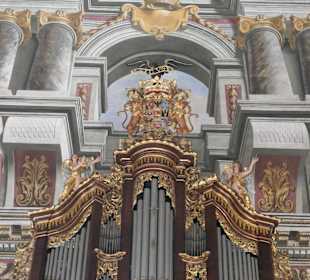 Besuch der Mauritiuskirche von Wiesentheid