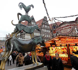 Die Stadtmusikanten und der Weihnachtsmarkt