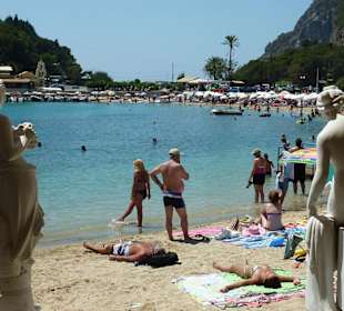 Strand von Paleokastritsa
