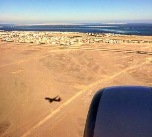 Anflug Hurghada