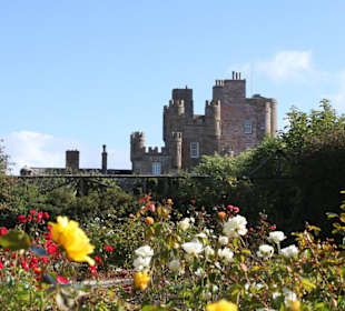 Castle vom Garten aus fotografiert