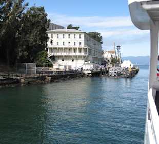 Einzigste Anlegestelle der Insel