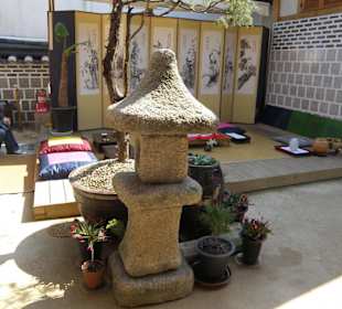 Cortile di una casa molto bella