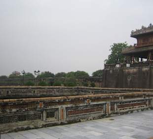 Die Mauer die die Stadt umgibt