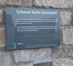 Scheuer beim Salzstadel