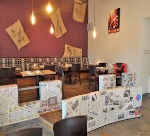 Impressionen aus den Gasträumen des Le Feu Bremen