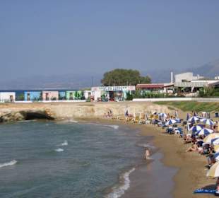 Strand unterhalb des Hotels