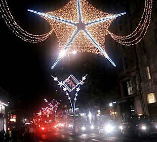 Oxford Street by night