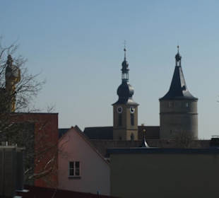 In der Altstadt von Kitzingen