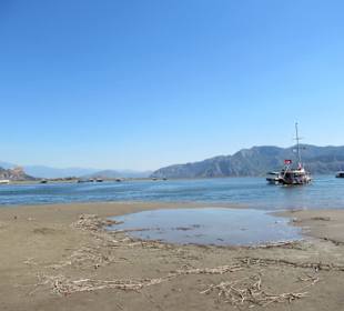 1 Stunde schwimmen , schöner Strand
