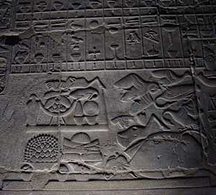Wandrelief im Luxor-Tempel